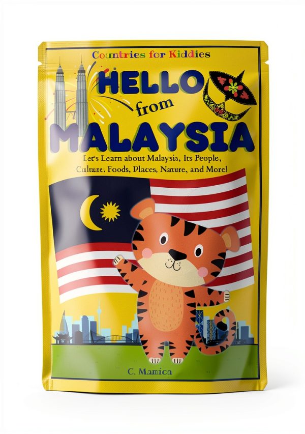Countries for Kiddies Book by LittleWorld Press Replica Ages 5-10-0