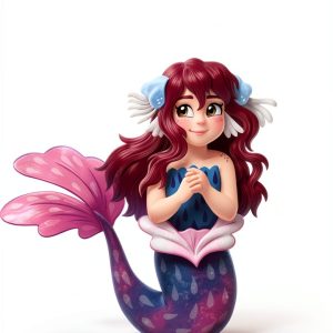 Pickles the Mermaid Book 2 by Miriam Laundry Children Story 6-8-0
