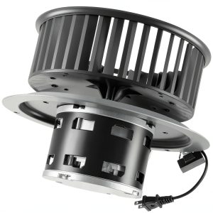 Upgrade QT-110N-B QT-80N-B QT-90N-B QT-9093 QT-100L Bathroom Fan Motor & Blower Wheel Replacement, Compatible with All Nutone QT110 QT100 QT90 QT80 Series Fans, Replaces for S0696B000 S0695B000 Motor-0